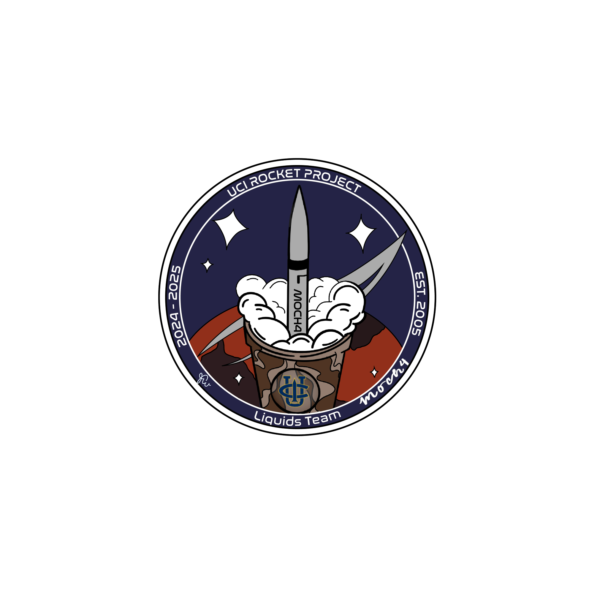 Mission patch light colorway